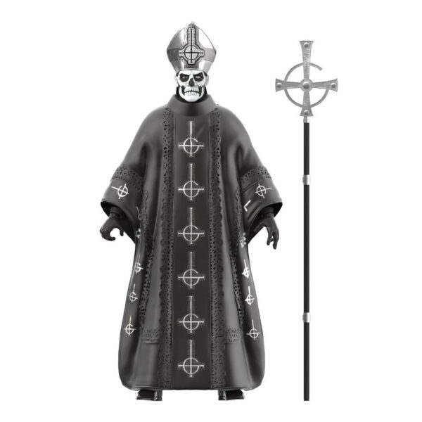 Figura Super7 Ghost Deluxe - Figura de acción Papa Emeritus II