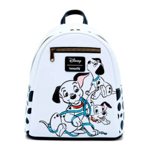 Mini Mochila Blanca Loungefly 101 Dalmatas – Disney0K