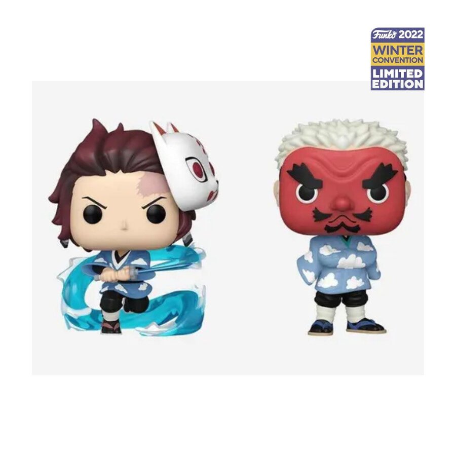 Funko Pop Tanjiro y Sakonji 2 Pack Exclusive - Demon Slayer A11